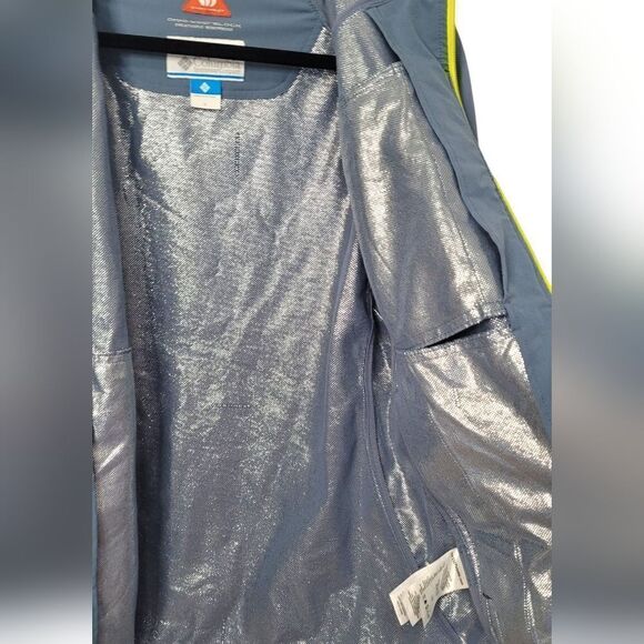 Columbia Blue Omni-Wind Windproof Zip Up Jacket - Picture 9 of 10